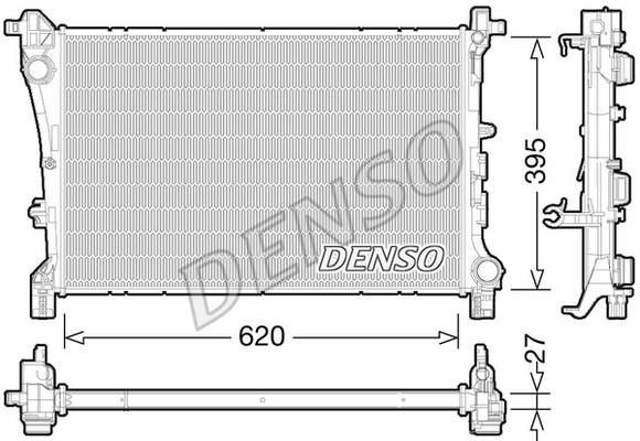 Chłodnica DENSO DRM09167