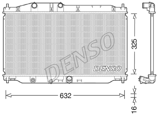 Chłodnica DENSO DRM40043