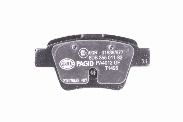 Klocki hamulcowe HELLA 8DB 355 011-821