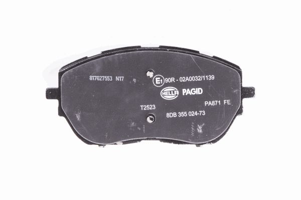 Klocki hamulcowe HELLA 8DB 355 024-731