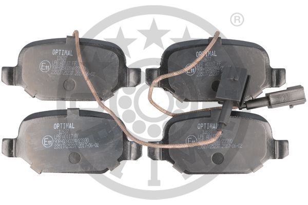 Klocki hamulcowe OPTIMAL BP-12637