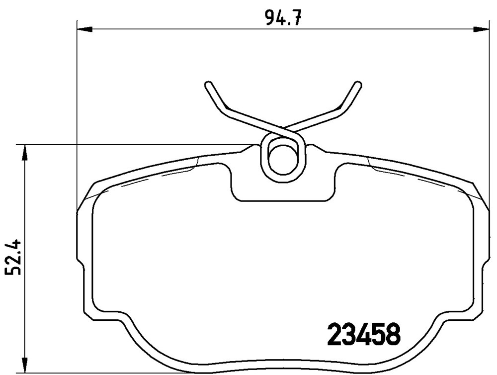 Klocki hamulcowe BREMBO P 44 009