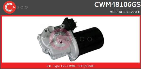 Silnik wycieraczek CASCO CWM48106GS