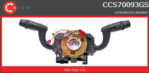 Przełącznik kolumny kierowniczej CASCO CCS70093GS