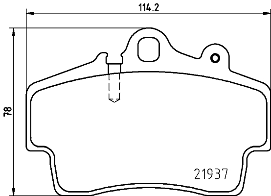 Klocki hamulcowe HELLA 8DB 355 018-471