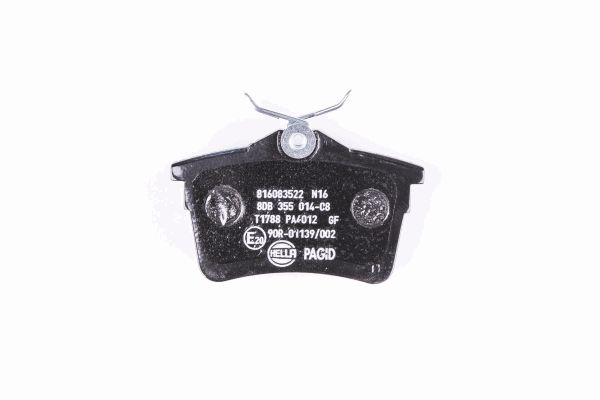 Klocki hamulcowe HELLA 8DB 355 014-081