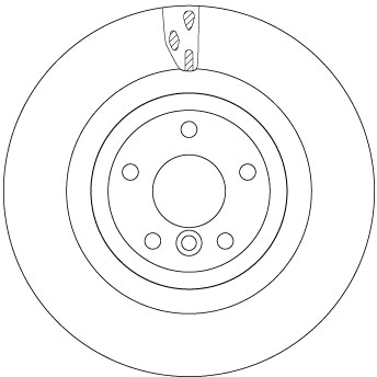 Tarcza hamulcowa TRW DF6969S