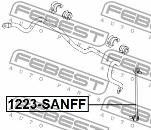 Łącznik stabilizatora FEBEST 1223-SANFF
