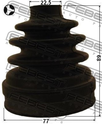 Osłona przegubu FEBEST 0115-SXV20RHT