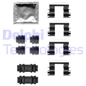 Zestaw akcesoriów montażowych  klocków hamulcowych DELPHI LX0680