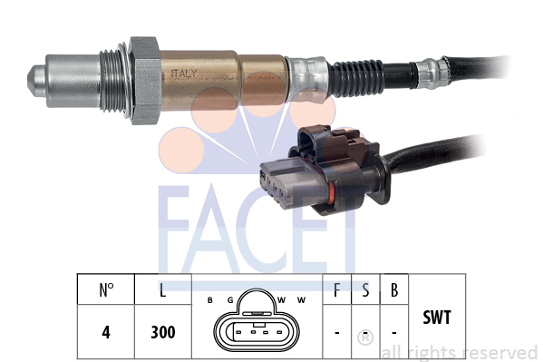 Sonda lambda FACET 10.8510