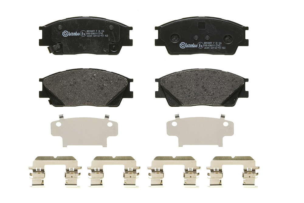 Klocki hamulcowe BREMBO P 30 126