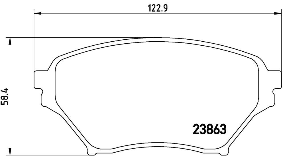 Klocki hamulcowe BREMBO P 49 029