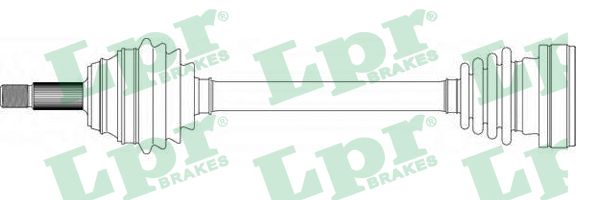 Półoś napędowa LPR DS51050