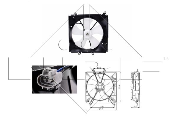 Wentylator NRF 47016