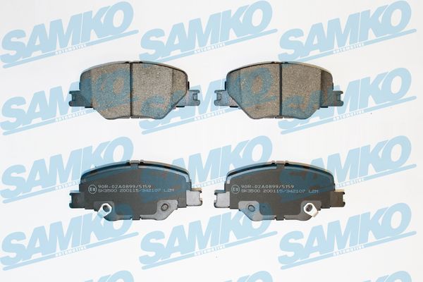 Klocki hamulcowe SAMKO 5SP2107