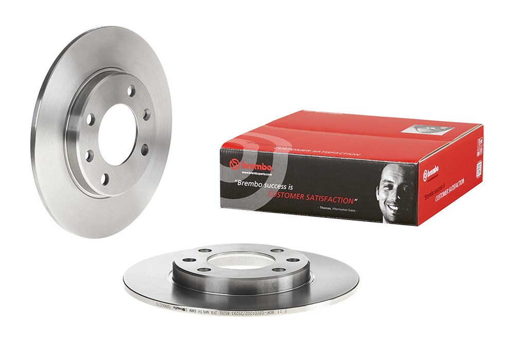 Tarcza hamulcowa BREMBO 08.9602.10