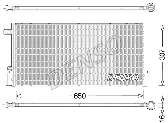 Skraplacz klimatyzacji DENSO DCN15005