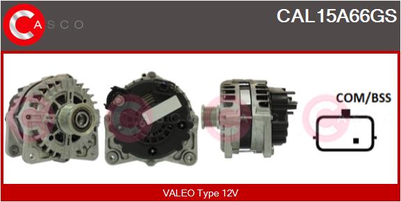 Alternator CASCO CAL15A66GS