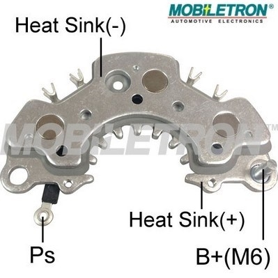 Mostek prostowniczy alternatora MOBILETRON RH-91