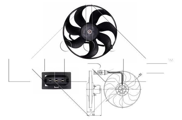 Wentylator NRF 47397