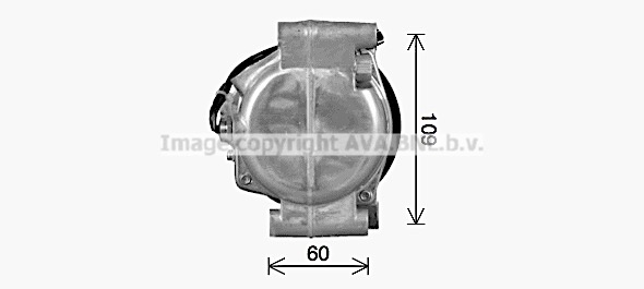 Kompresor klimatyzacji AVA QUALITY COOLING SZAK164