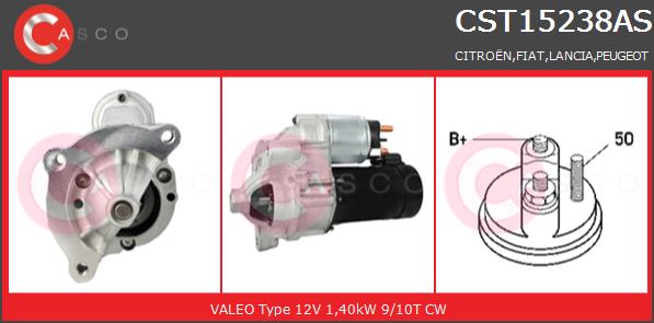 Rozrusznik CASCO CST15238AS