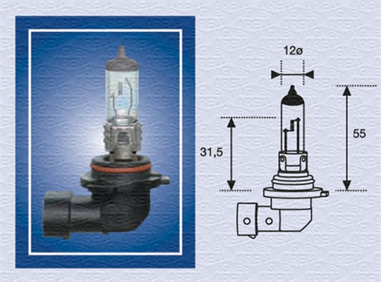 Żarówka MAGNETI MARELLI 002577300000