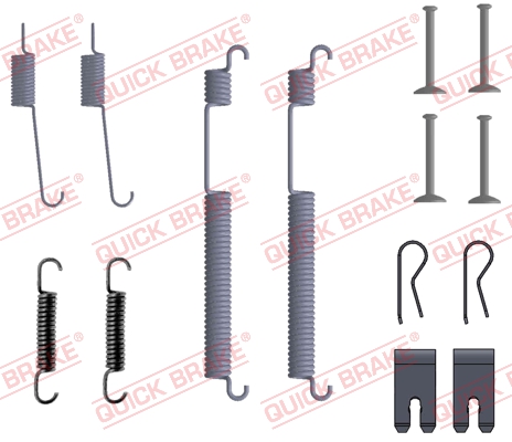 Zestaw dodatków do szczęk hamulcowych QUICK BRAKE 105-0053
