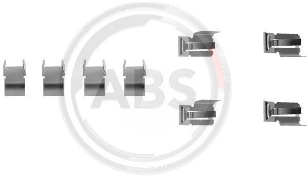 Zestaw akcesoriów montażowych  klocków hamulcowych A.B.S. 1060Q