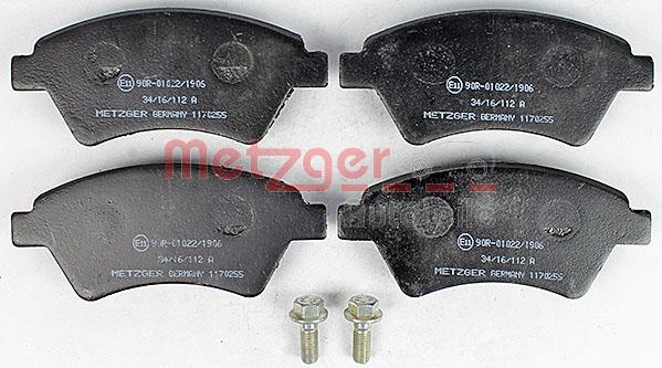 Klocki hamulcowe METZGER 1170255