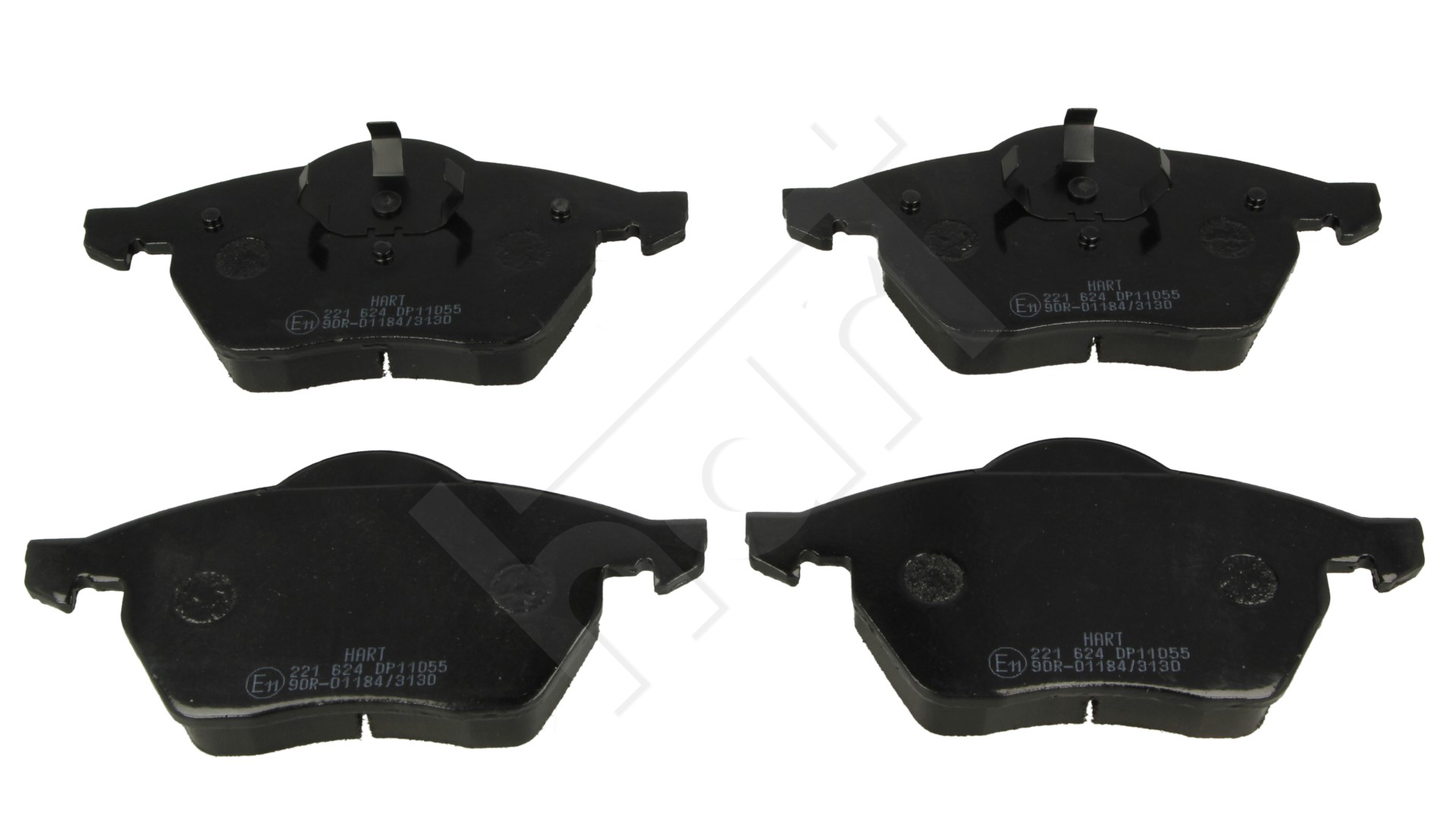 Klocki hamulcowe HART 221 624