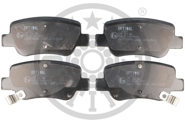 Klocki hamulcowe OPTIMAL BP-12414