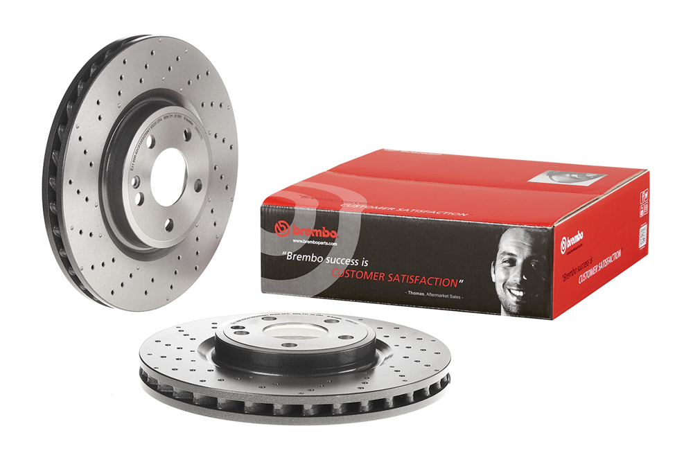 Tarcza hamulcowa BREMBO 09.B807.51