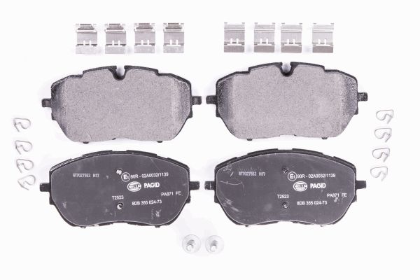 Klocki hamulcowe HELLA 8DB 355 024-731
