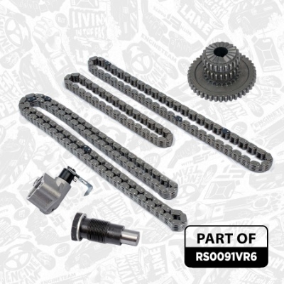 Zestaw łańcucha rozrządu ET ENGINETEAM RS0091VR6
