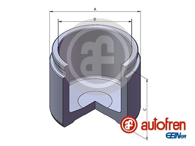 Tłoczek zacisku hamulcowego AUTOFREN SEINSA D025505