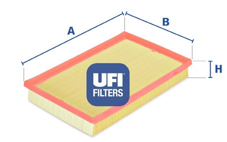 Filtr powietrza UFI 30.158.00