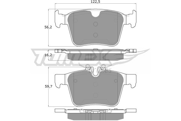 Klocki hamulcowe TOMEX BRAKES TX 18-16