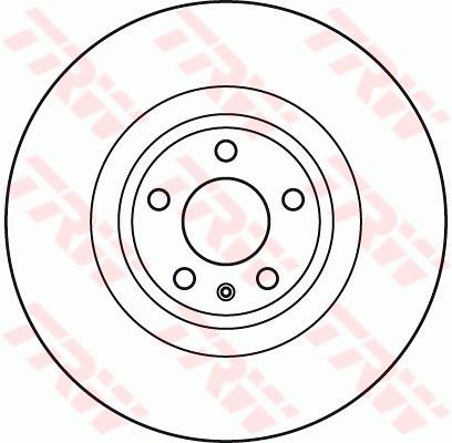 Tarcza hamulcowa TRW DF4695S