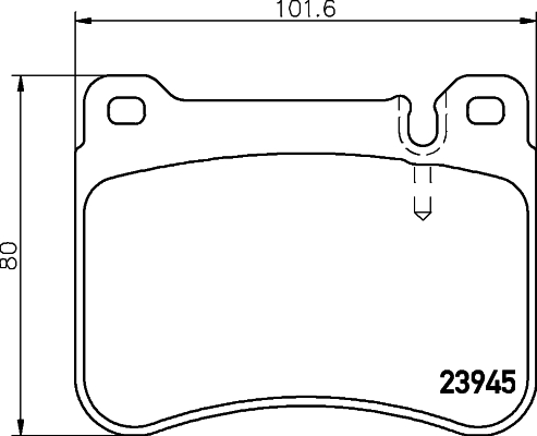 Klocki hamulcowe HELLA 8DB 355 006-541