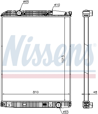 Chłodnica NISSENS 671650