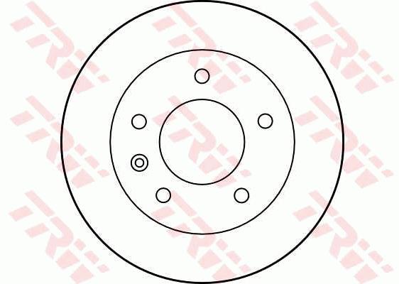 Tarcza hamulcowa TRW DF2790