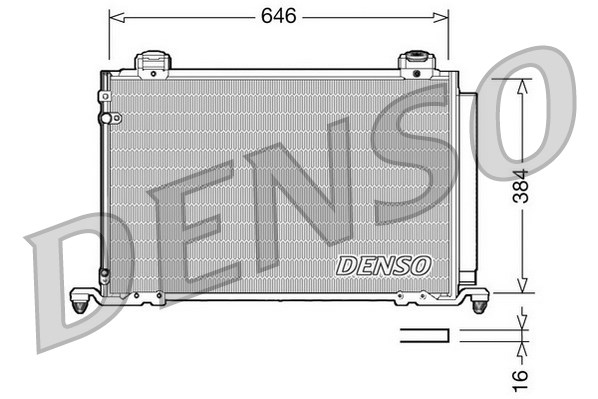 Skraplacz klimatyzacji DENSO DCN50026