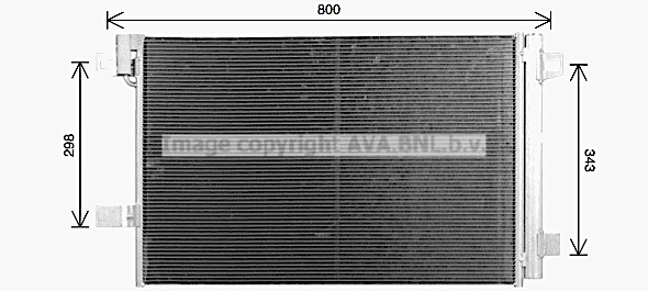 Skraplacz klimatyzacji AVA QUALITY COOLING VN5437D