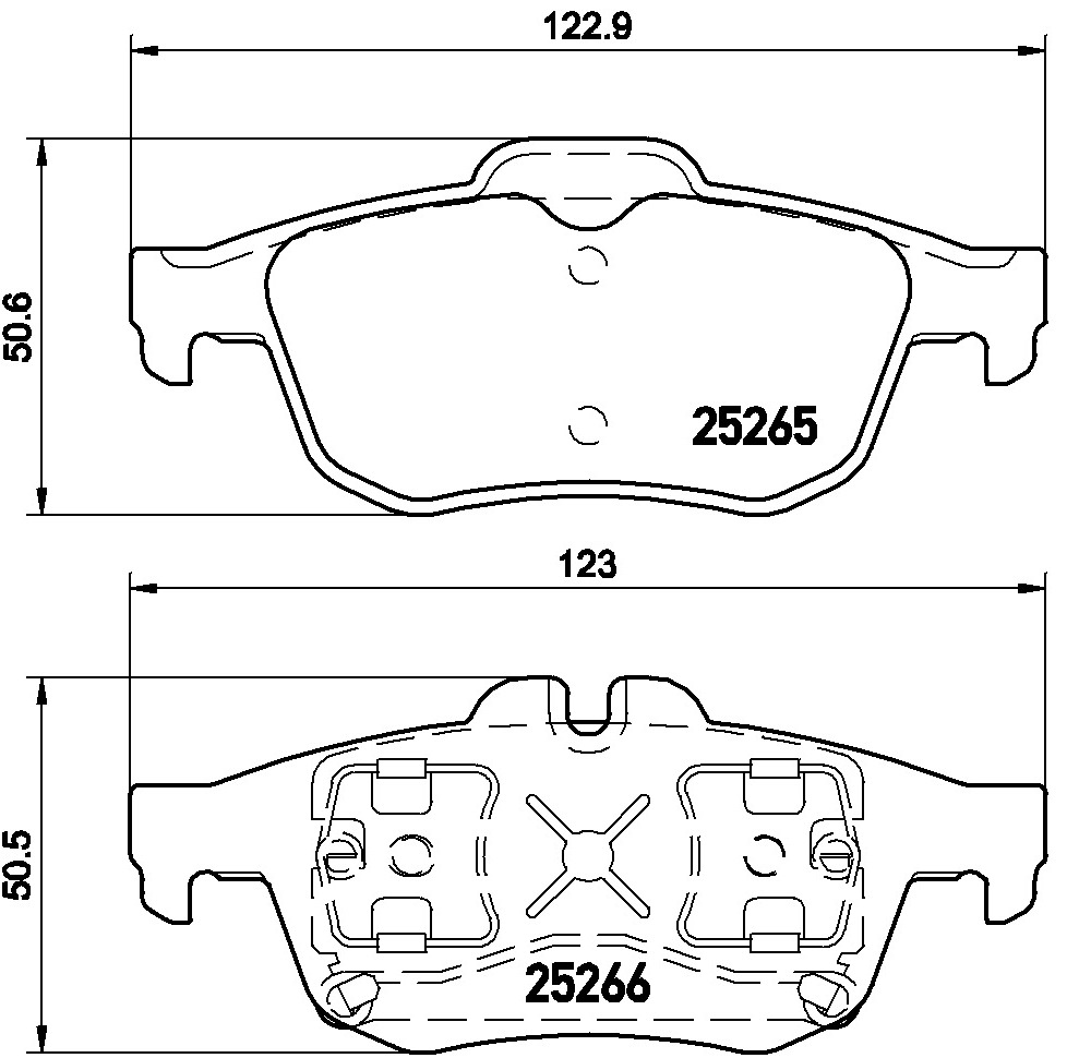 Klocki hamulcowe BREMBO P 68 057