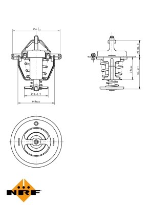 Termostat NRF 725087