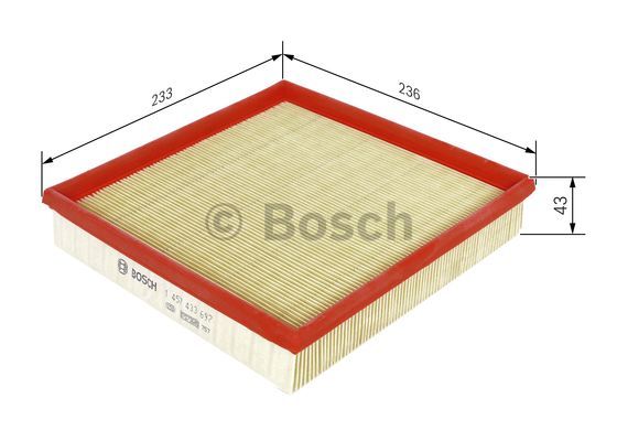 Filtr powietrza BOSCH 1 457 433 697
