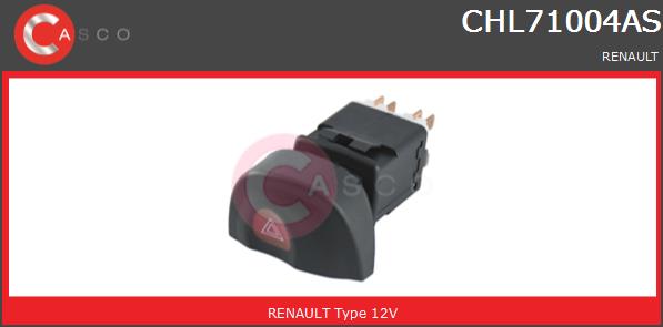 Włącznik świateł awaryjnych CASCO CHL71004AS