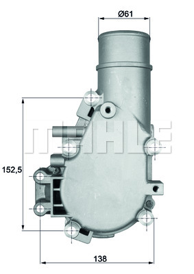 Termostat BEHR TI 136 84